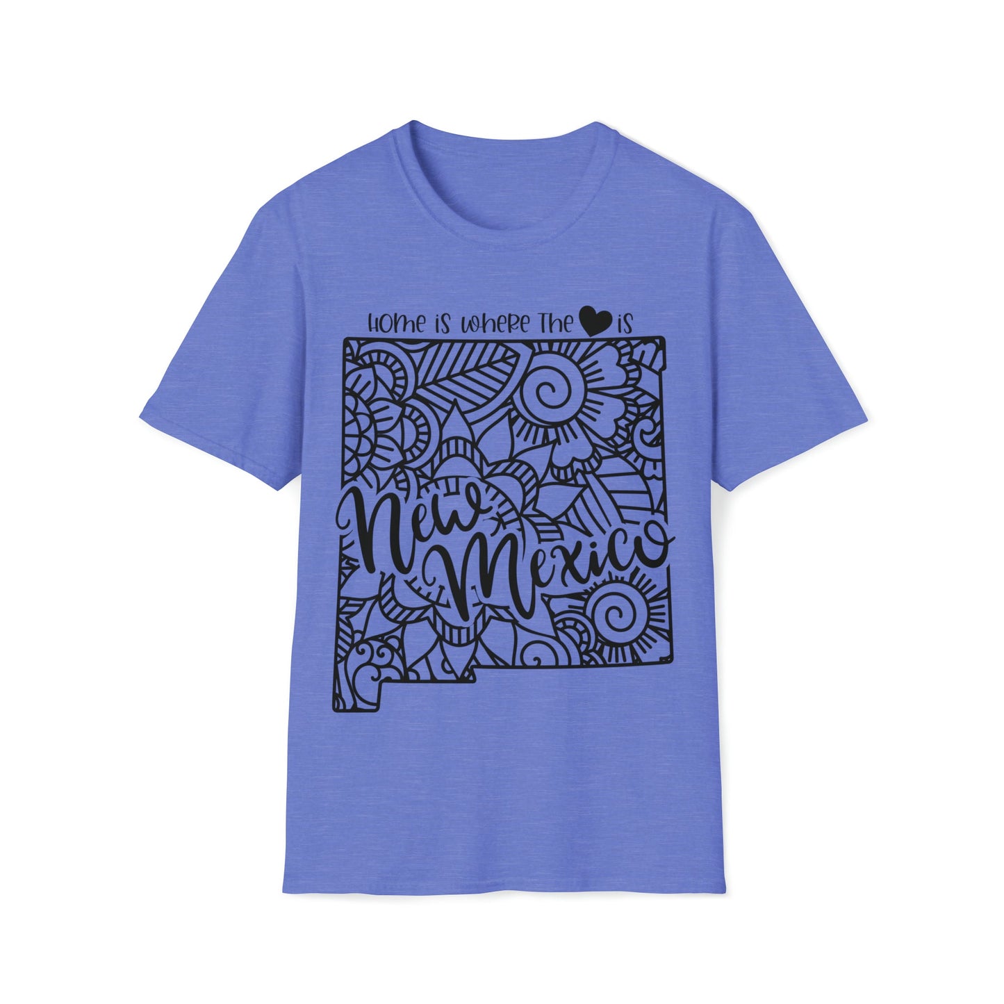 New Mexico is Where the Heart is T-Shirt - HMDesignStudioUS