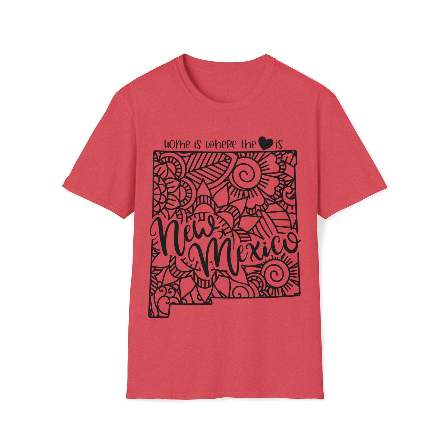 New Mexico is Where the Heart is T-Shirt - HMDesignStudioUS