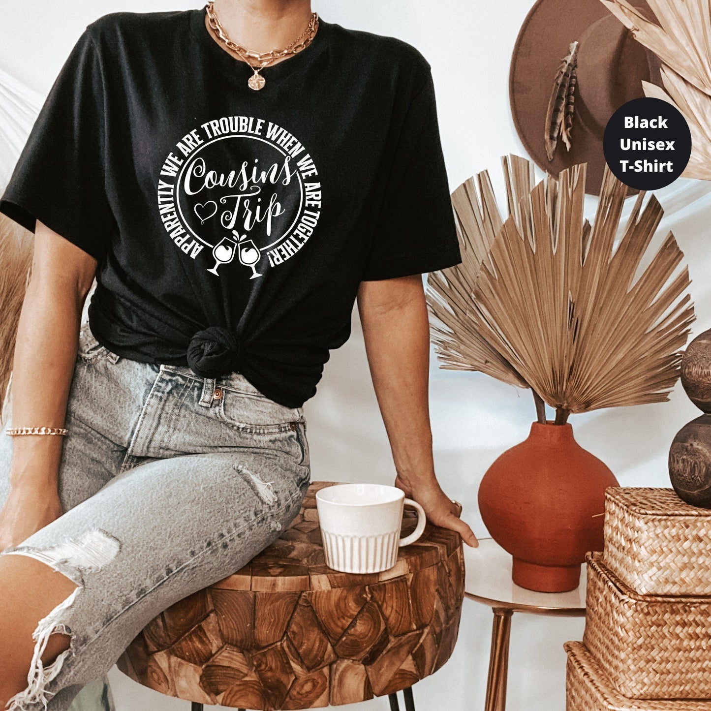 Oh Ship It’s a Girls Trip Shirt – Funny Matching Cruise T-Shirt for Girls Weekend, Bachelorette Party, or 2025 Vacation Crew - HMDesignStudioUS