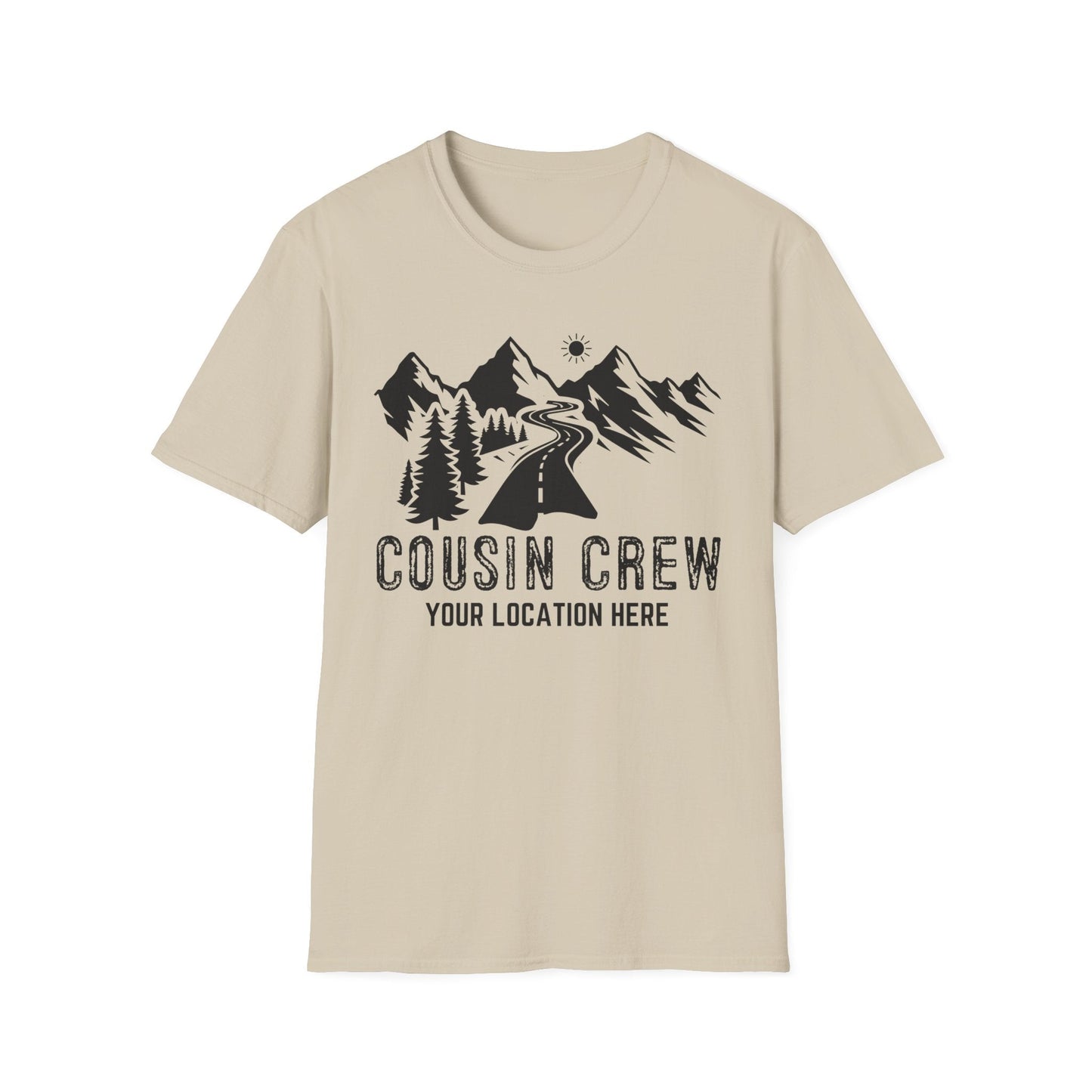 Personalized Cousin Crew T-Shirt - Adventure Awaits - HMDesignStudioUS