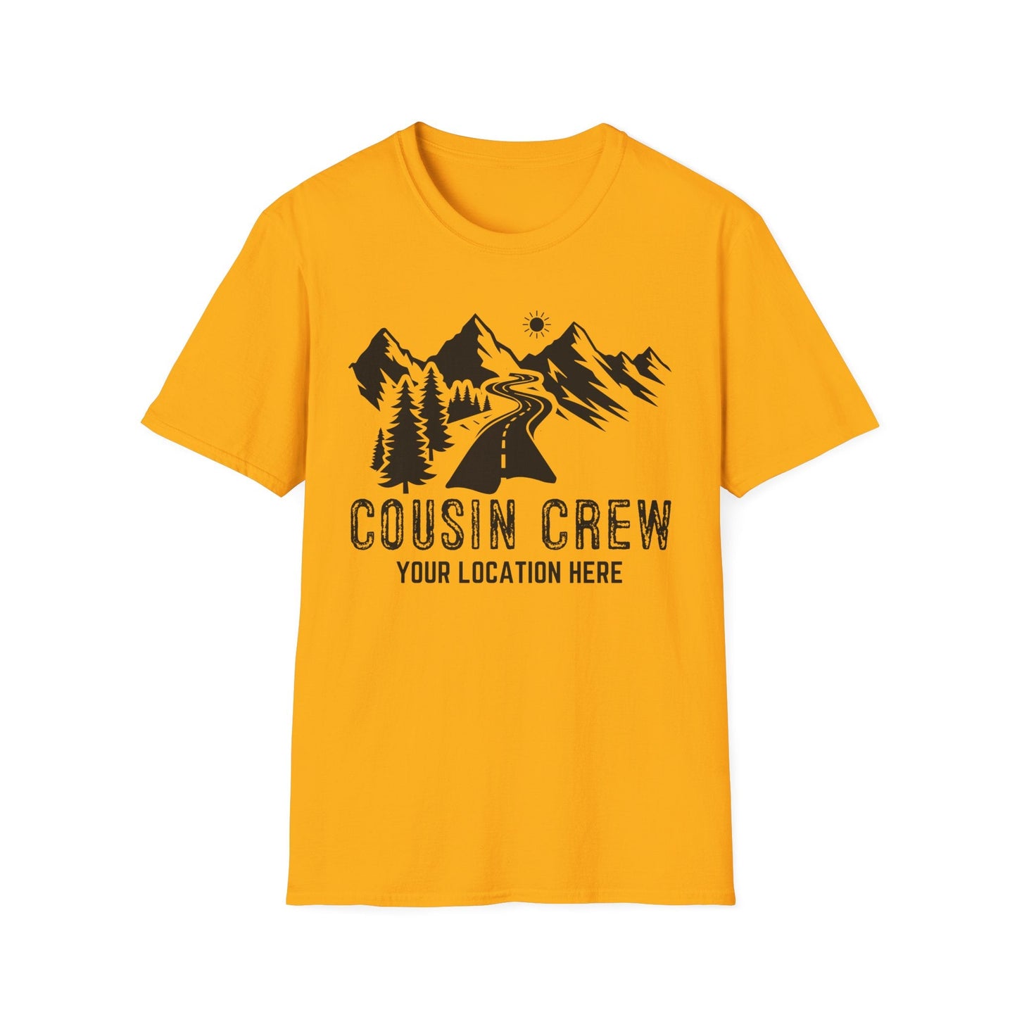 Personalized Cousin Crew T-Shirt - Adventure Awaits - HMDesignStudioUS