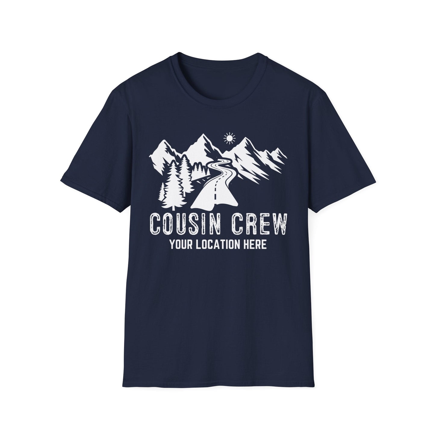 Personalized Cousin Crew T-Shirt - Adventure Awaits - HMDesignStudioUS
