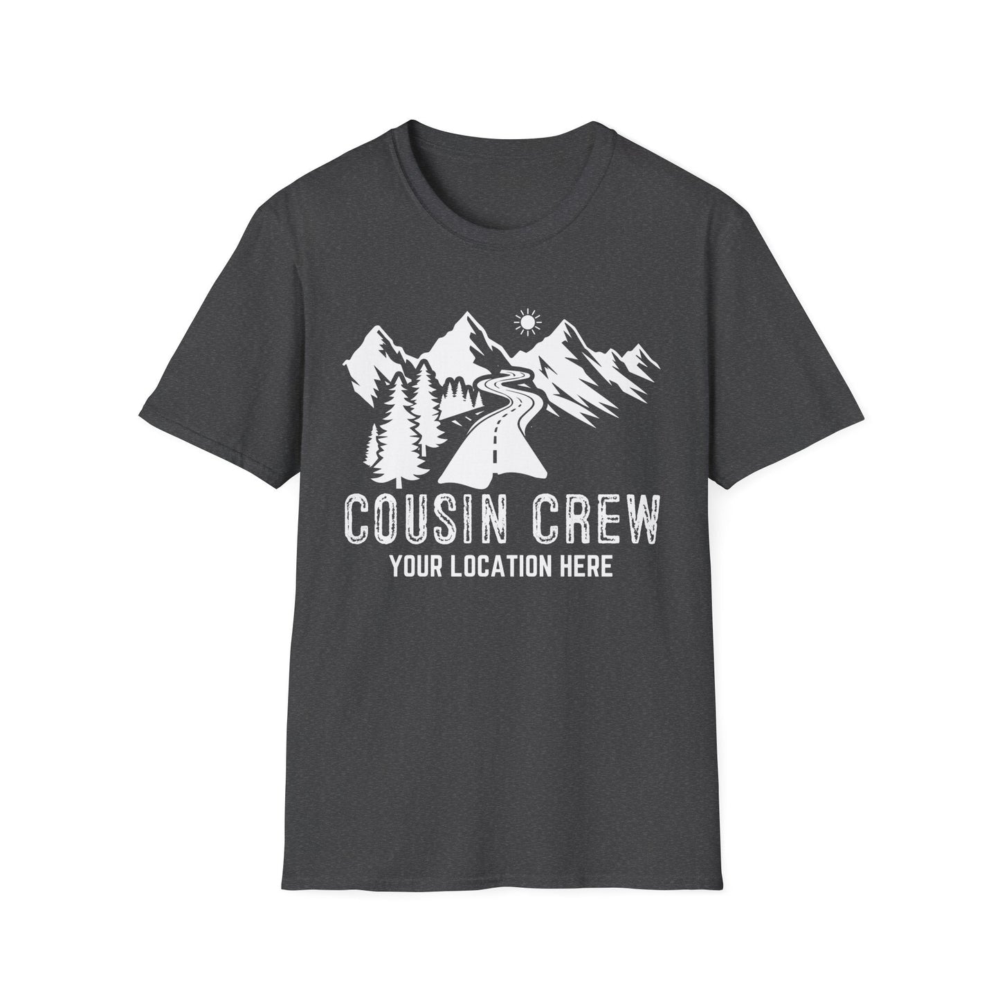 Personalized Cousin Crew T-Shirt - Adventure Awaits - HMDesignStudioUS