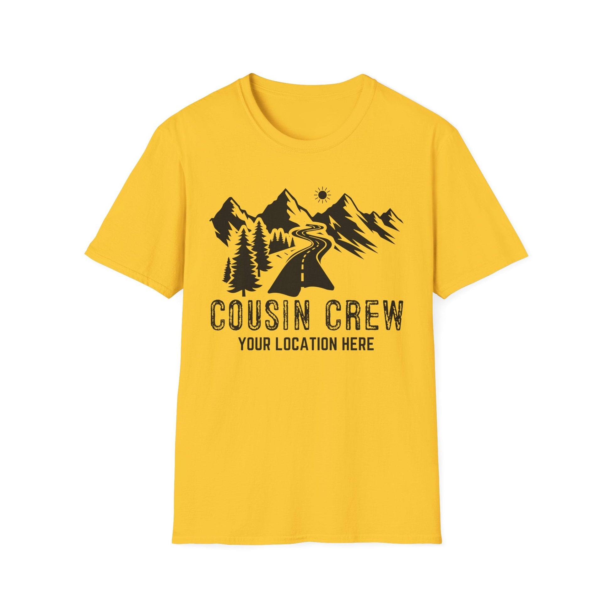 Personalized Cousin Crew T-Shirt - Adventure Awaits - HMDesignStudioUS