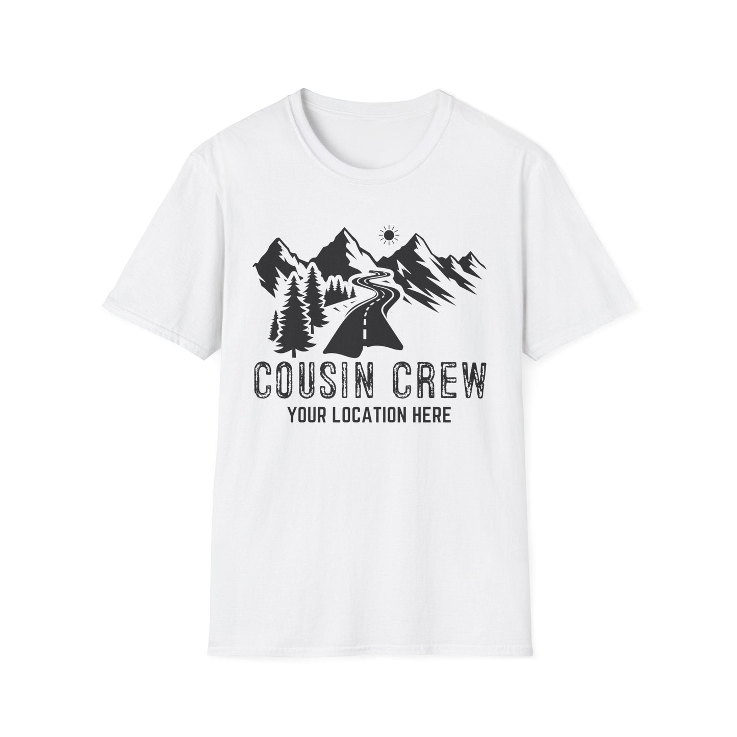 Personalized Cousin Crew T-Shirt - Adventure Awaits - HMDesignStudioUS