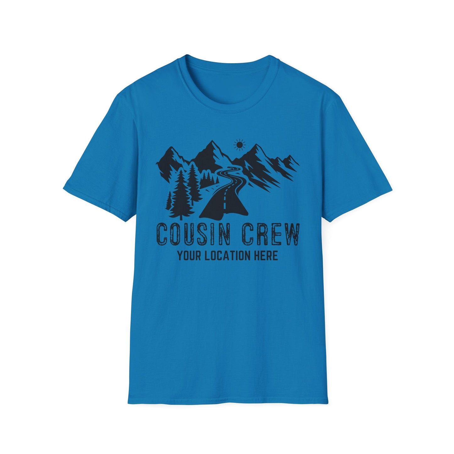 Personalized Cousin Crew T-Shirt - Adventure Awaits - HMDesignStudioUS