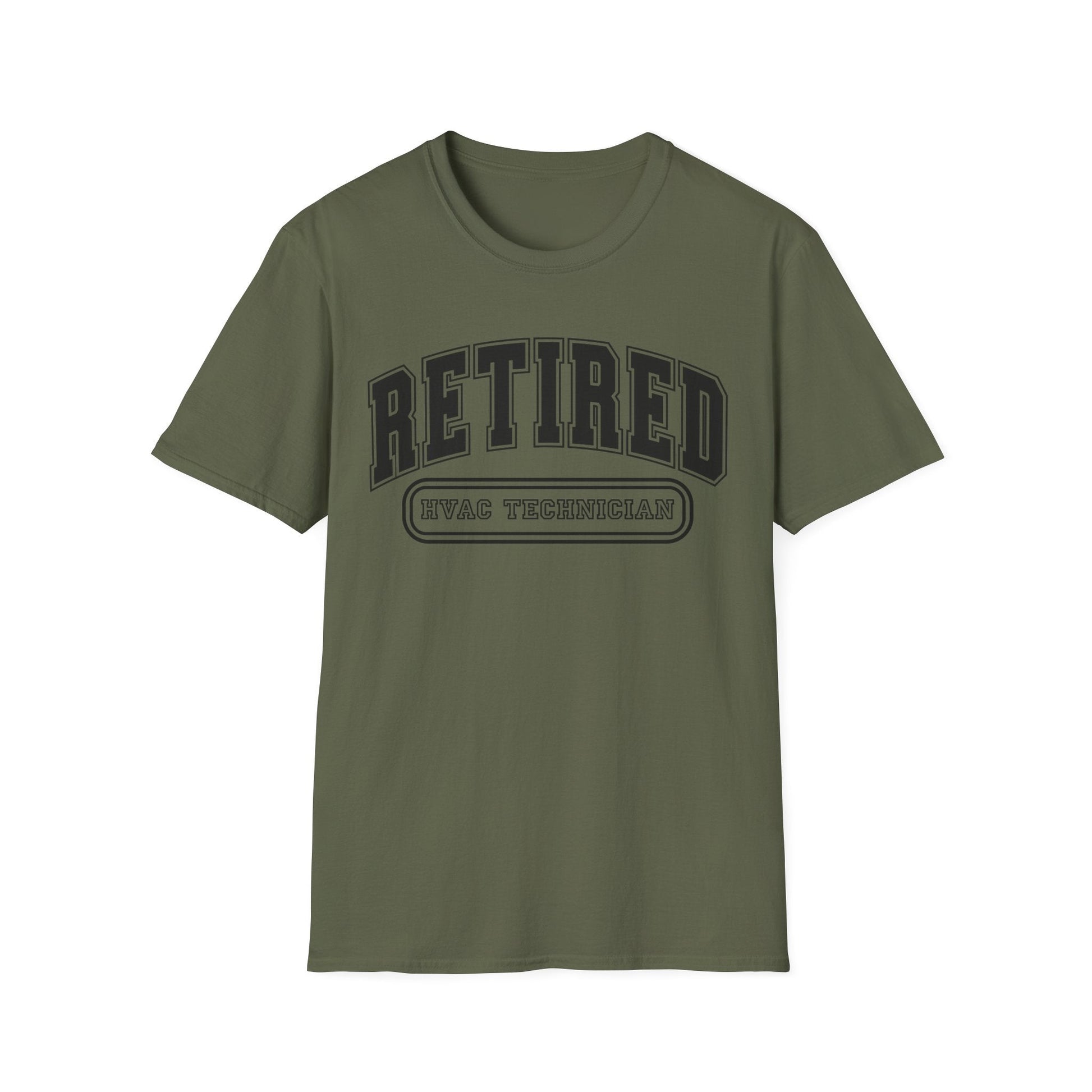 Retired HVAC Technician Shirt – Funny HVAC Retirement Gift for Men | Heating and Cooling Tradesman T-Shirt | Soft Cotton Tee for Skilled Workers - HMDesignStudioUS