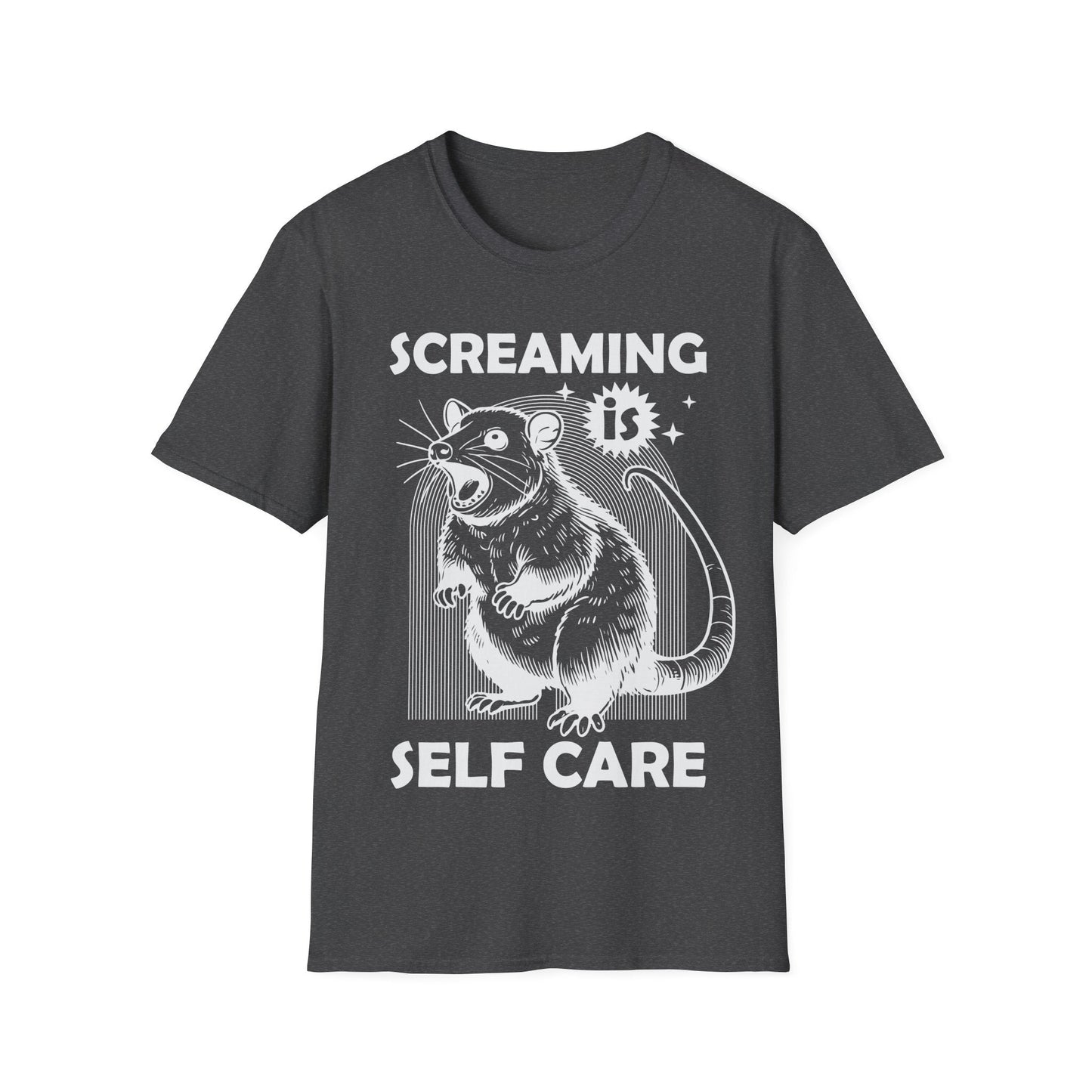 Screaming is Self Care Possum Shirt - HMDesignStudioUS