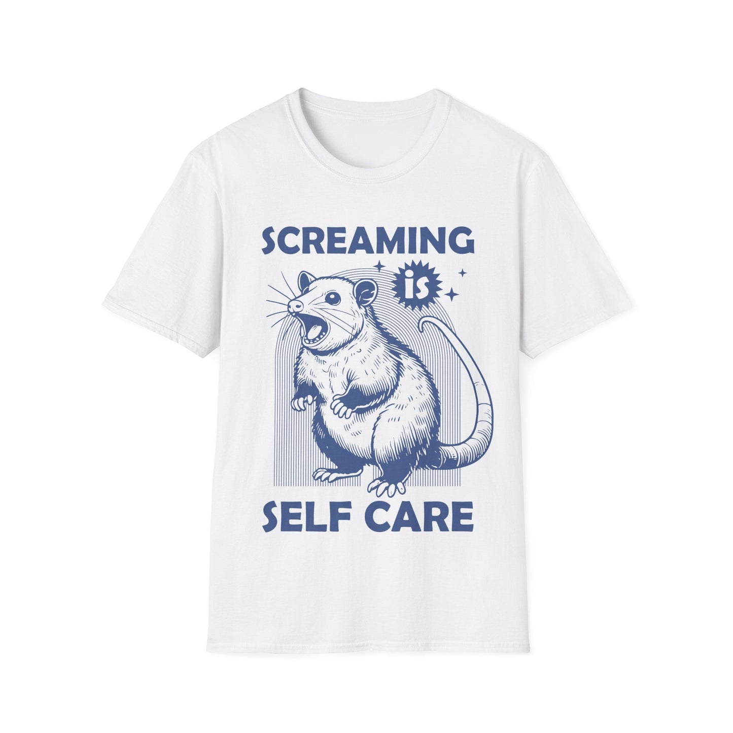 Screaming is Self Care Possum Shirt - HMDesignStudioUS