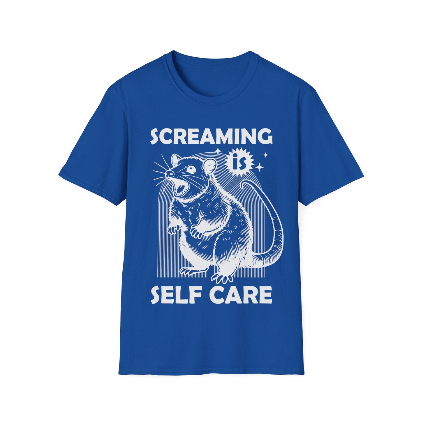 Screaming is Self Care Possum Shirt - HMDesignStudioUS
