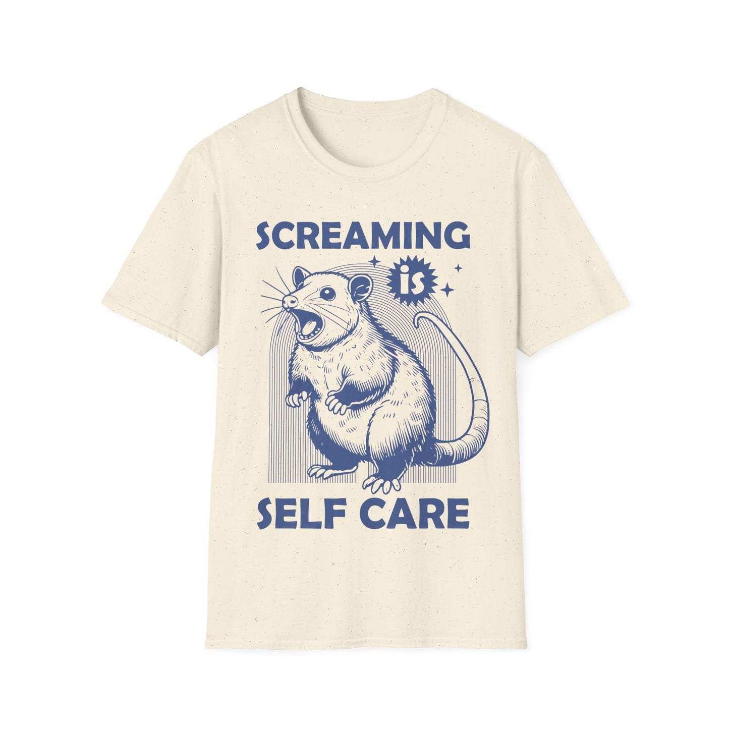 Screaming is Self Care Possum Shirt - HMDesignStudioUS