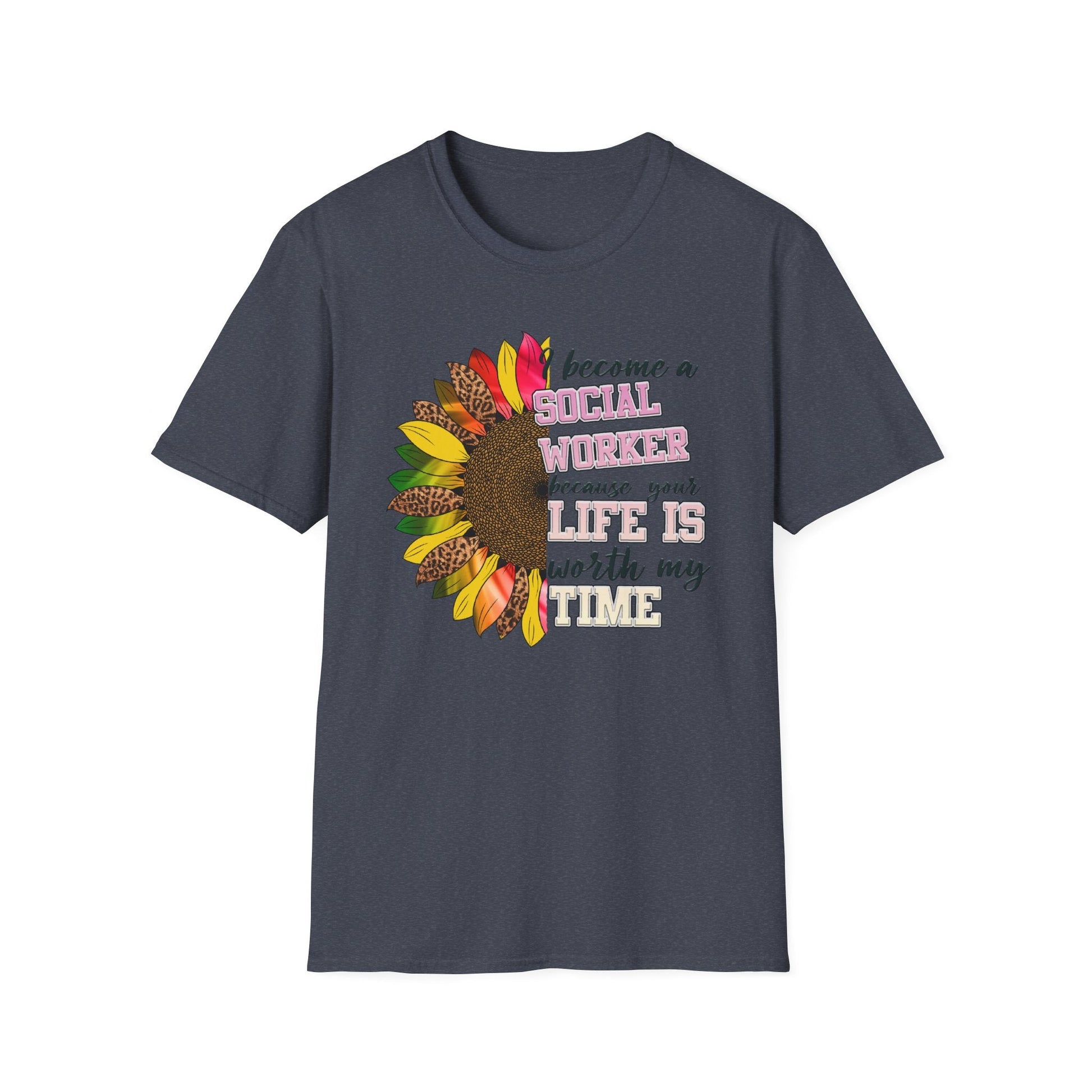 Social Worker Sunflower Shirt - HMDesignStudioUS
