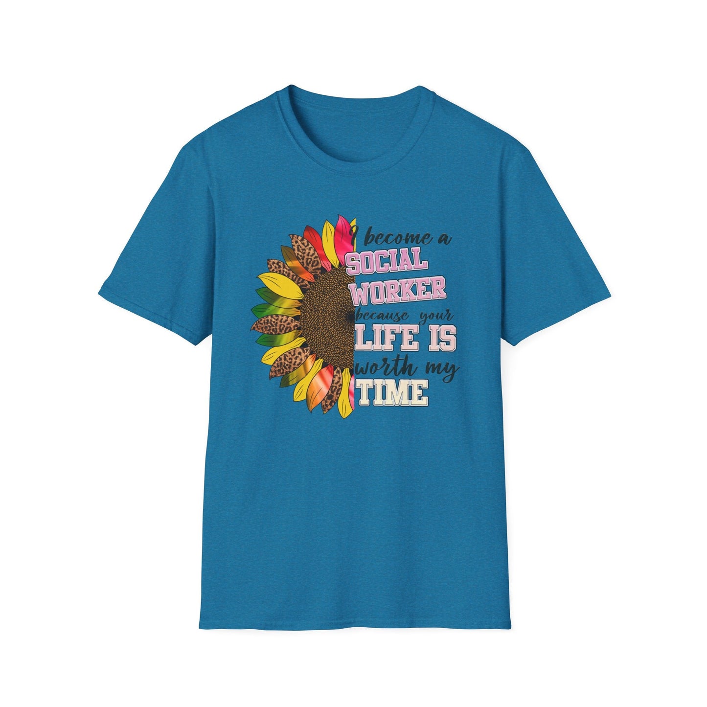 Social Worker Sunflower Shirt - HMDesignStudioUS
