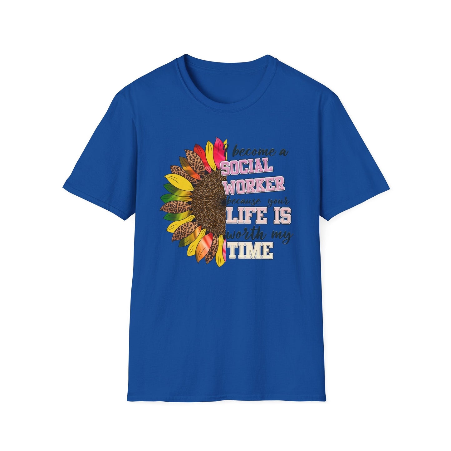 Social Worker Sunflower Shirt - HMDesignStudioUS