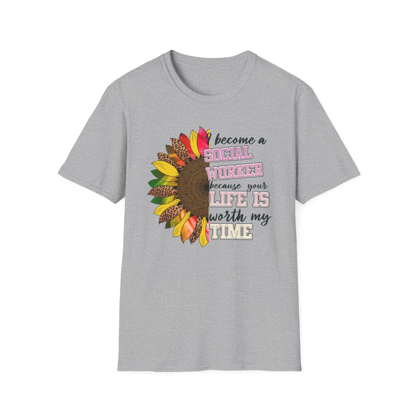 Social Worker Sunflower Shirt - HMDesignStudioUS