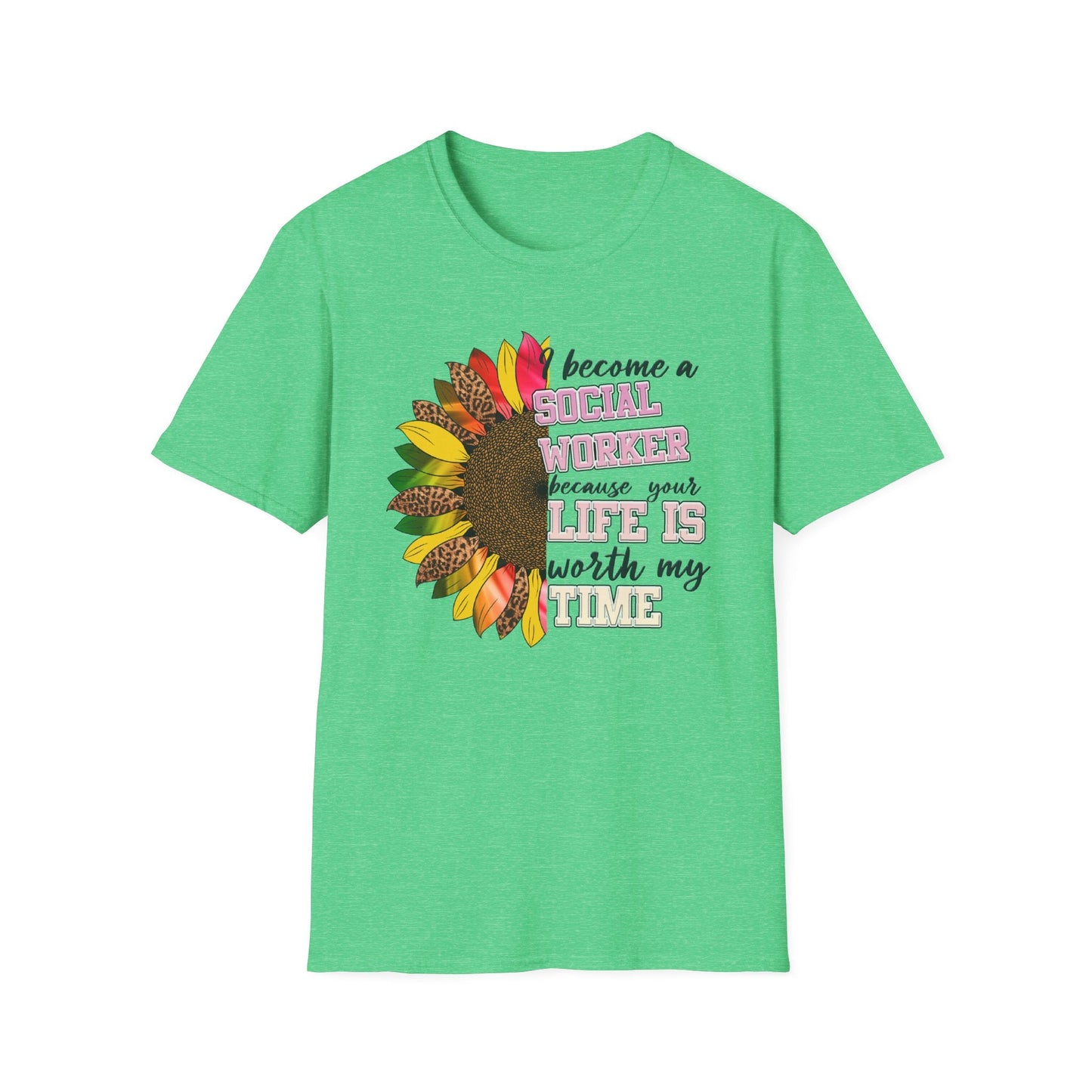 Social Worker Sunflower Shirt - HMDesignStudioUS
