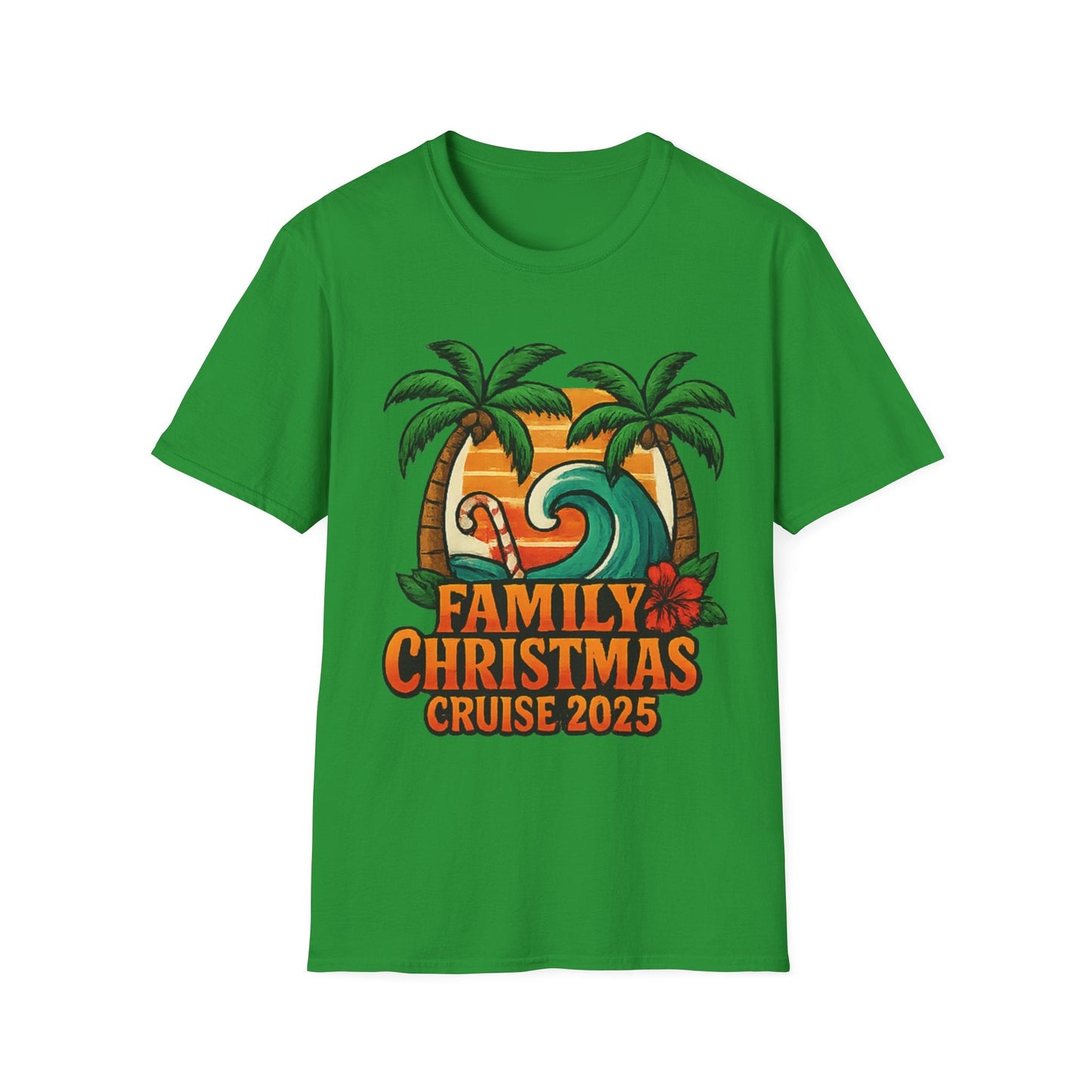 Tropical Family Cruise T-Shirt, Vacation Souvenir, Christmas Gift, Summer Tee, Family Reunion Shirt, Ocean Vibe Apparel - HMDesignStudioUS