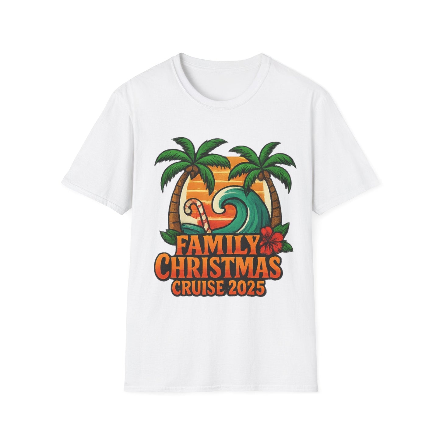 Tropical Family Cruise T-Shirt, Vacation Souvenir, Christmas Gift, Summer Tee, Family Reunion Shirt, Ocean Vibe Apparel - HMDesignStudioUS