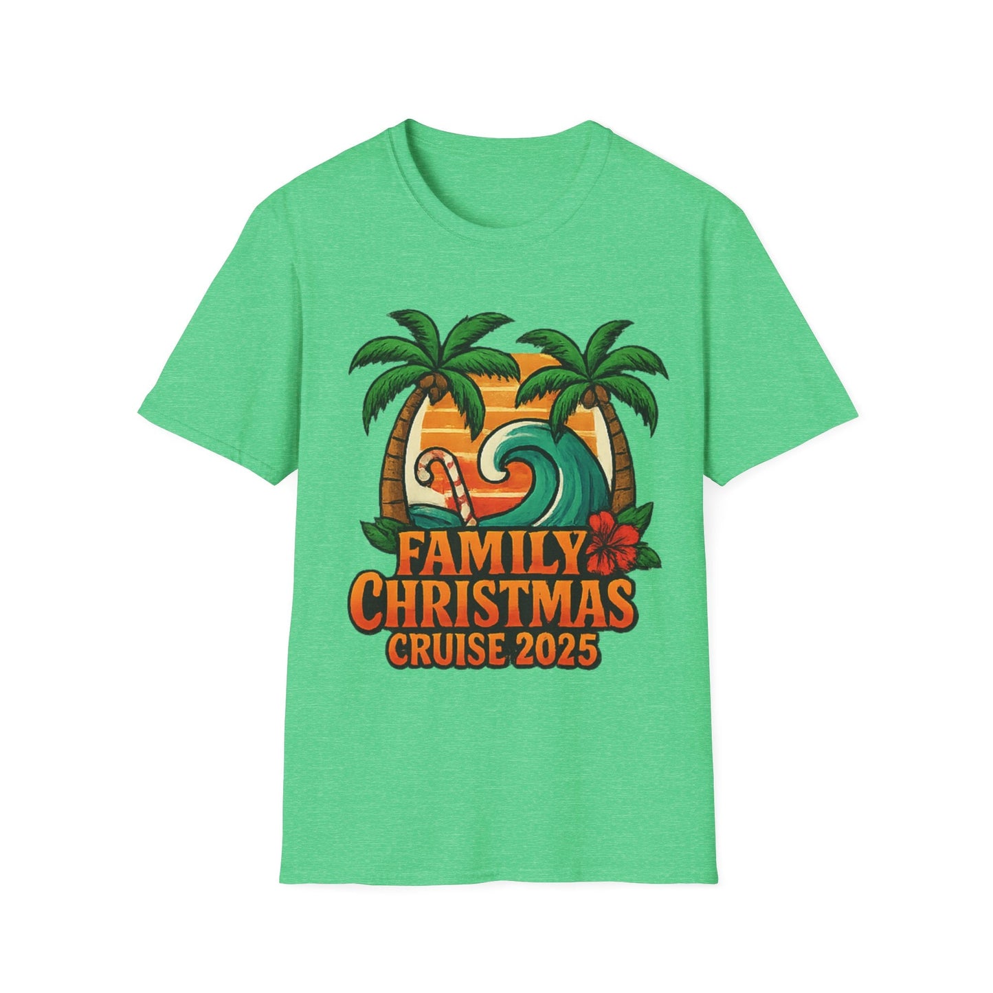 Tropical Family Cruise T-Shirt, Vacation Souvenir, Christmas Gift, Summer Tee, Family Reunion Shirt, Ocean Vibe Apparel - HMDesignStudioUS