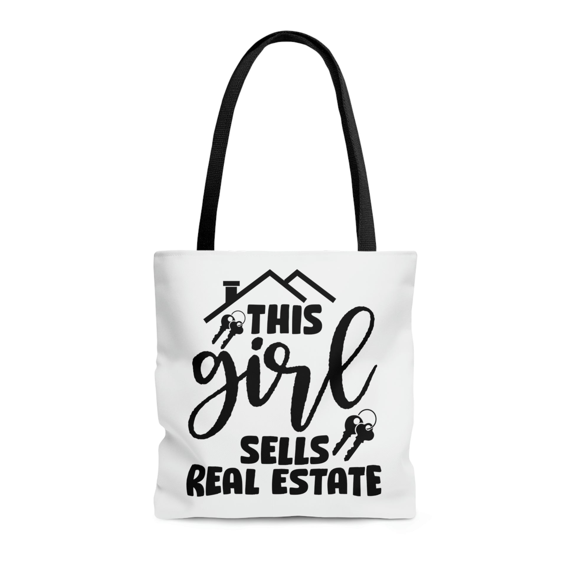 This Girl Sell Real Estate, Tote Bag for Real Estate Agent