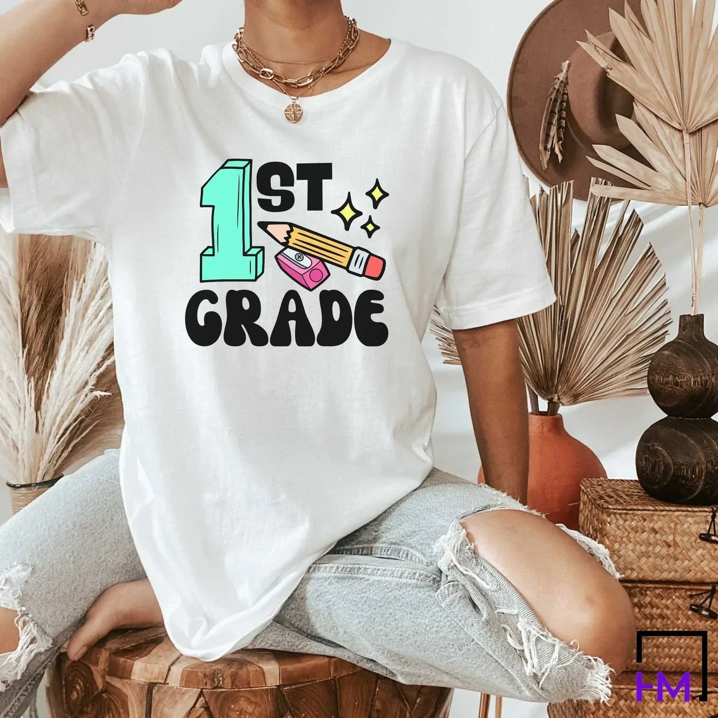 1st Grade Teacher Shirt