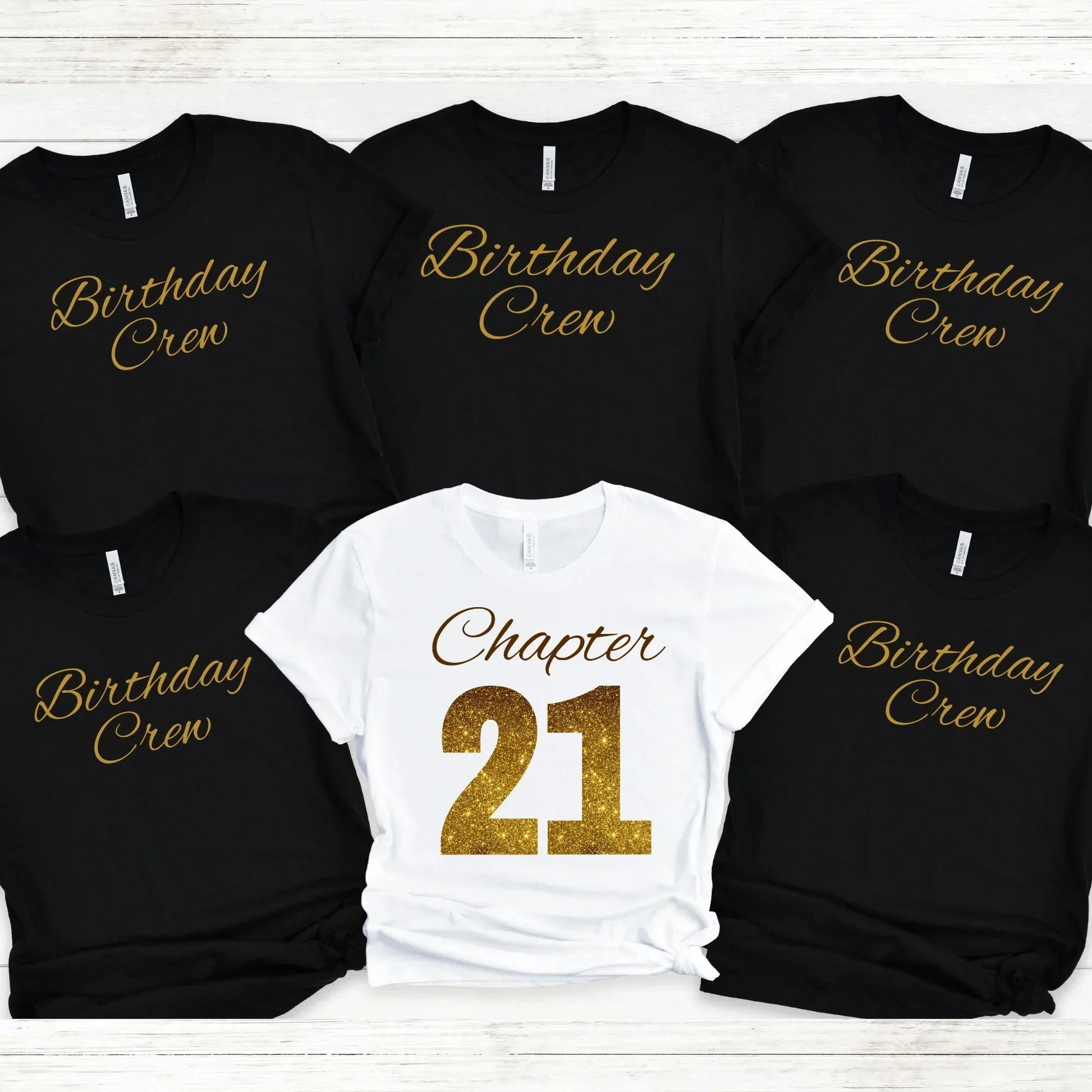21st Birthday Shirt, Birthday Party Crew, Born in 2001, 21st birthday gift for her, 21st birthday party, Birthday Party Squad T-Shirt HMDesignStudioUS