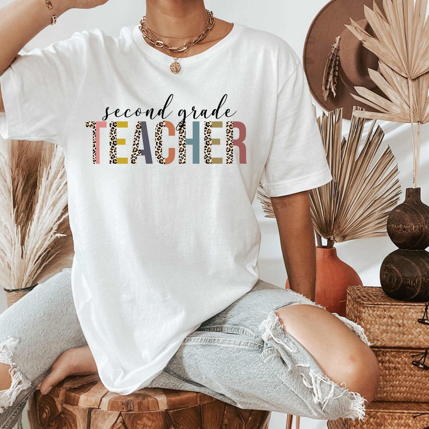 2nd Grade Teacher Shirt HMDesignStudioUS