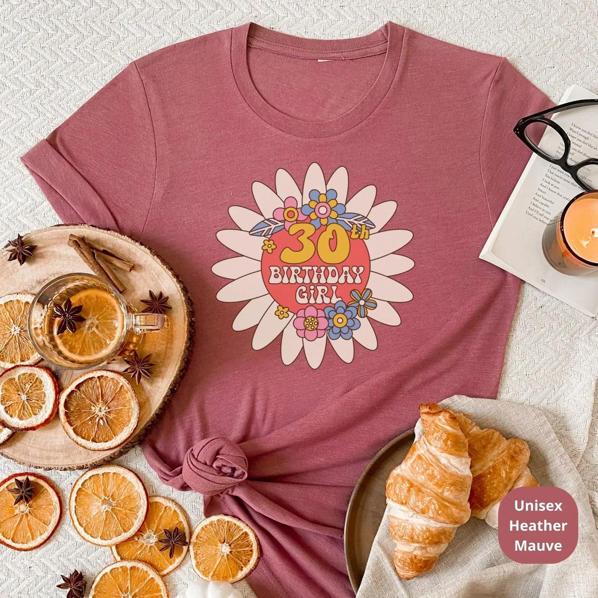 30th Birthday Shirt, 30th Birthday Gift, Matching Group Party Tees