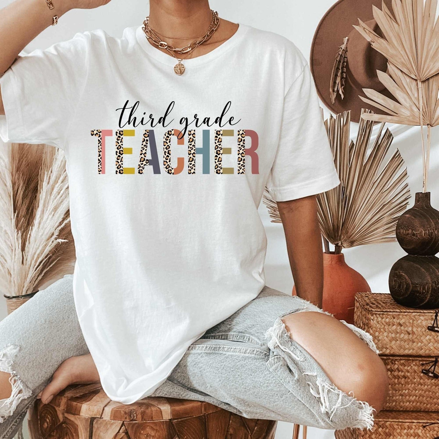3rd Grade Teacher Shirt HMDesignStudioUS