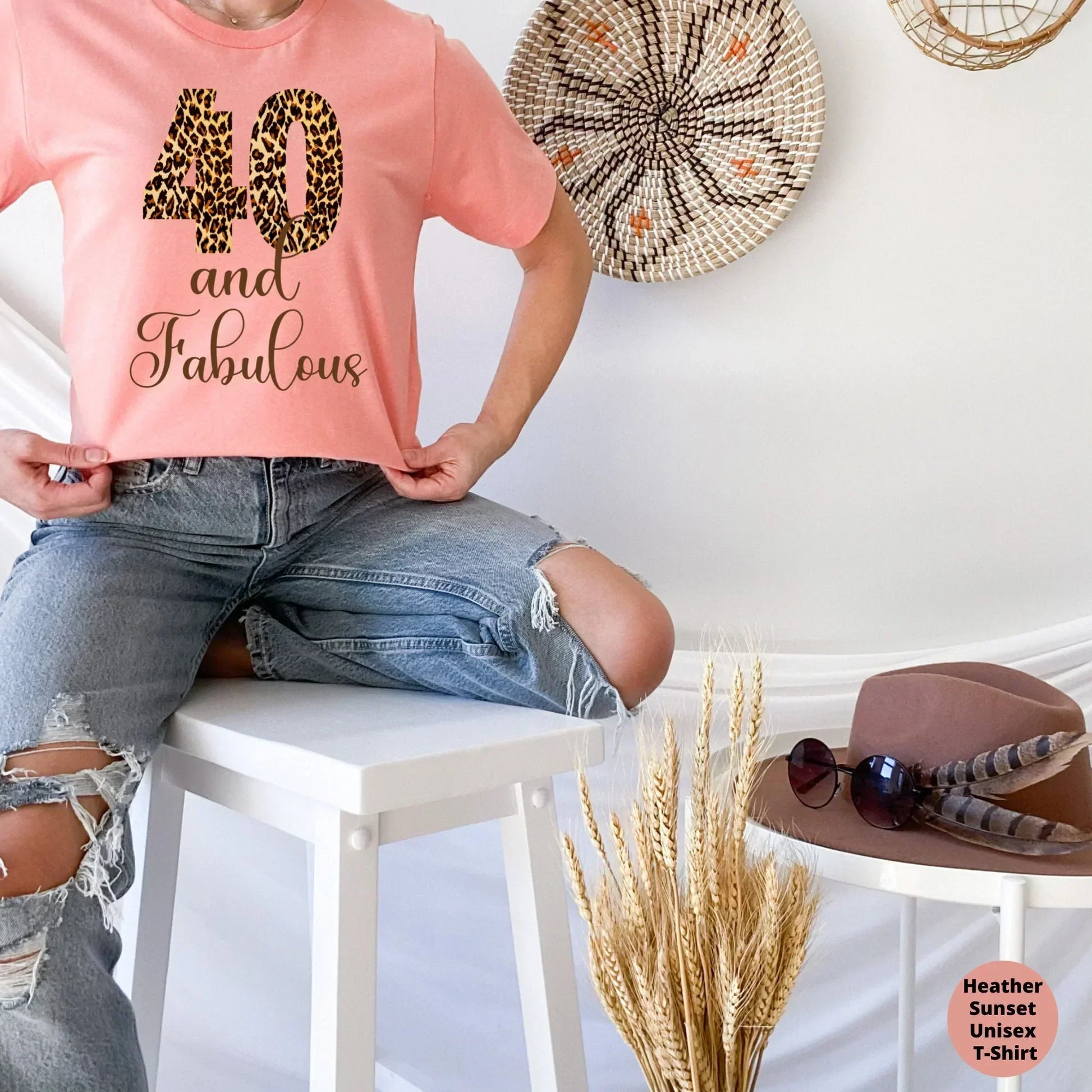 40 and Fabulous, 40th Birthday Shirt, Birthday Group Shirt, Forty and Fabulous
