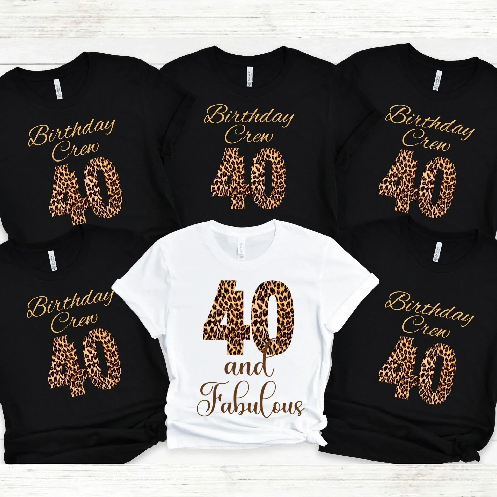 Fabulous at Forty Celebrate in Style with a 40th Birthday Shirt HMDesignStudioUS