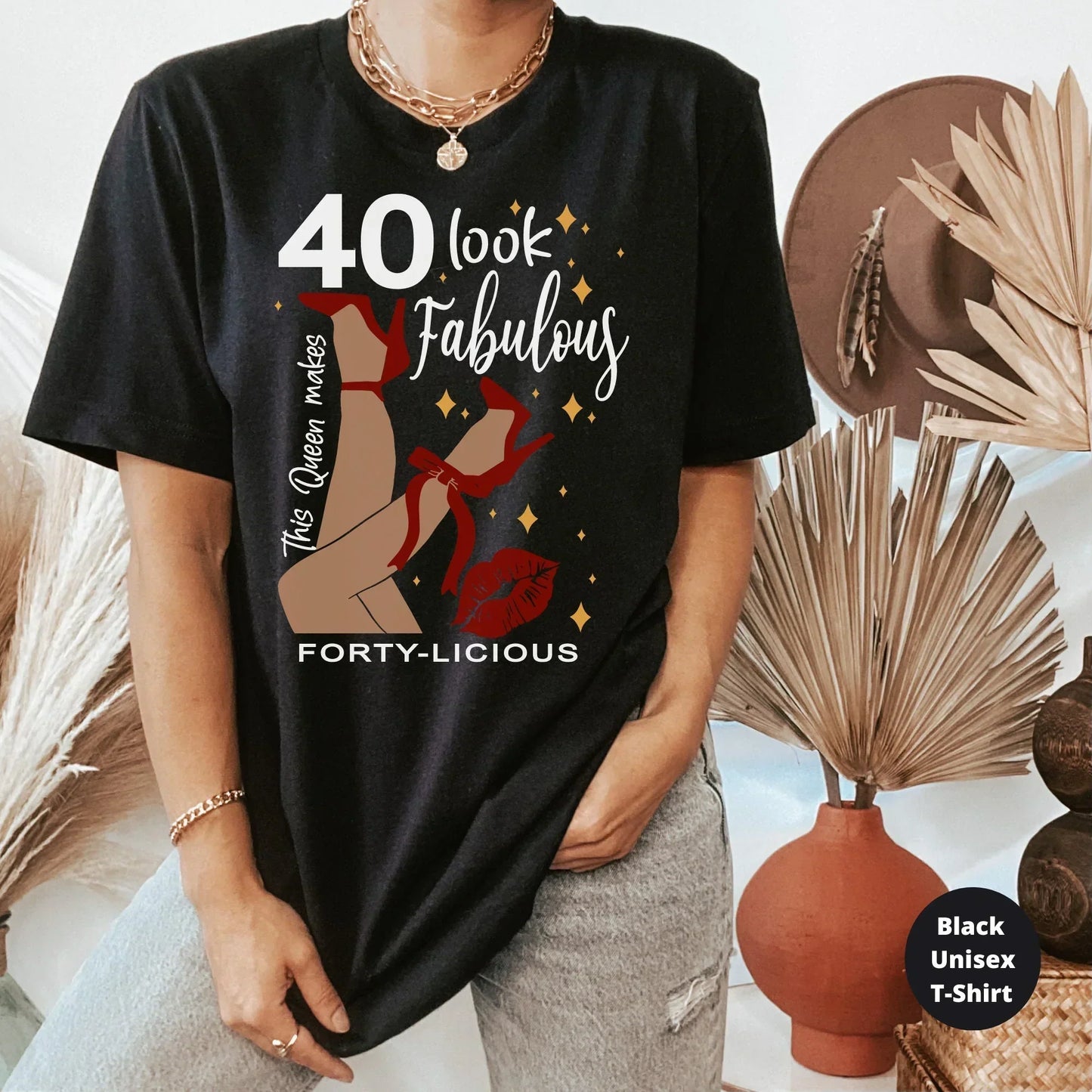 40th Birthday Shirt, Birthday Group Shirt, Forty and Fabulous Shirt