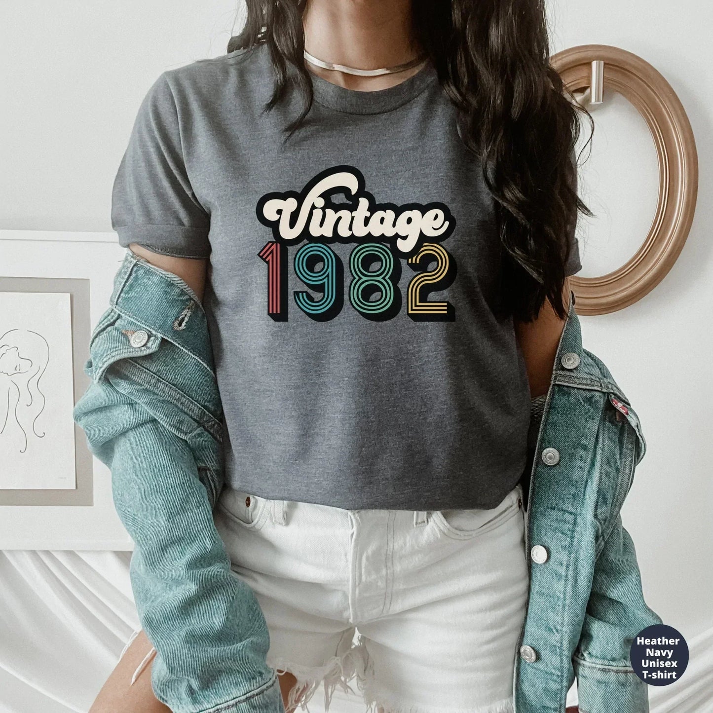 40th Birthday Shirts, Vintage 1982, Birthday Group Shirts