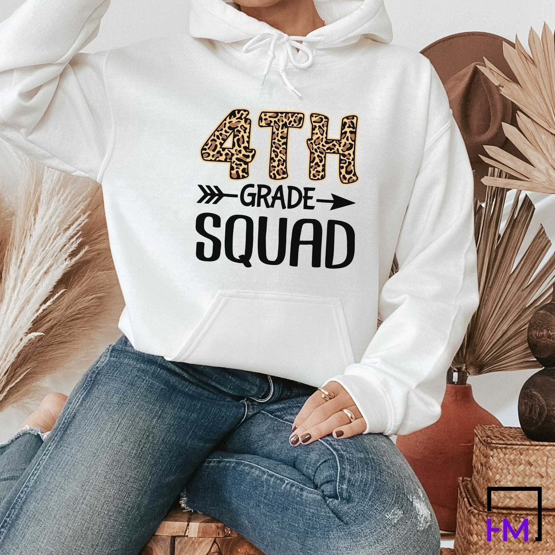 4th Grade Squad Shirt HMDesignStudioUS