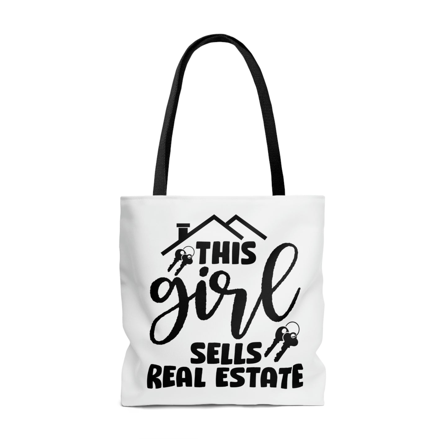 This Girl Sell Real Estate, Tote Bag for Real Estate Agent
