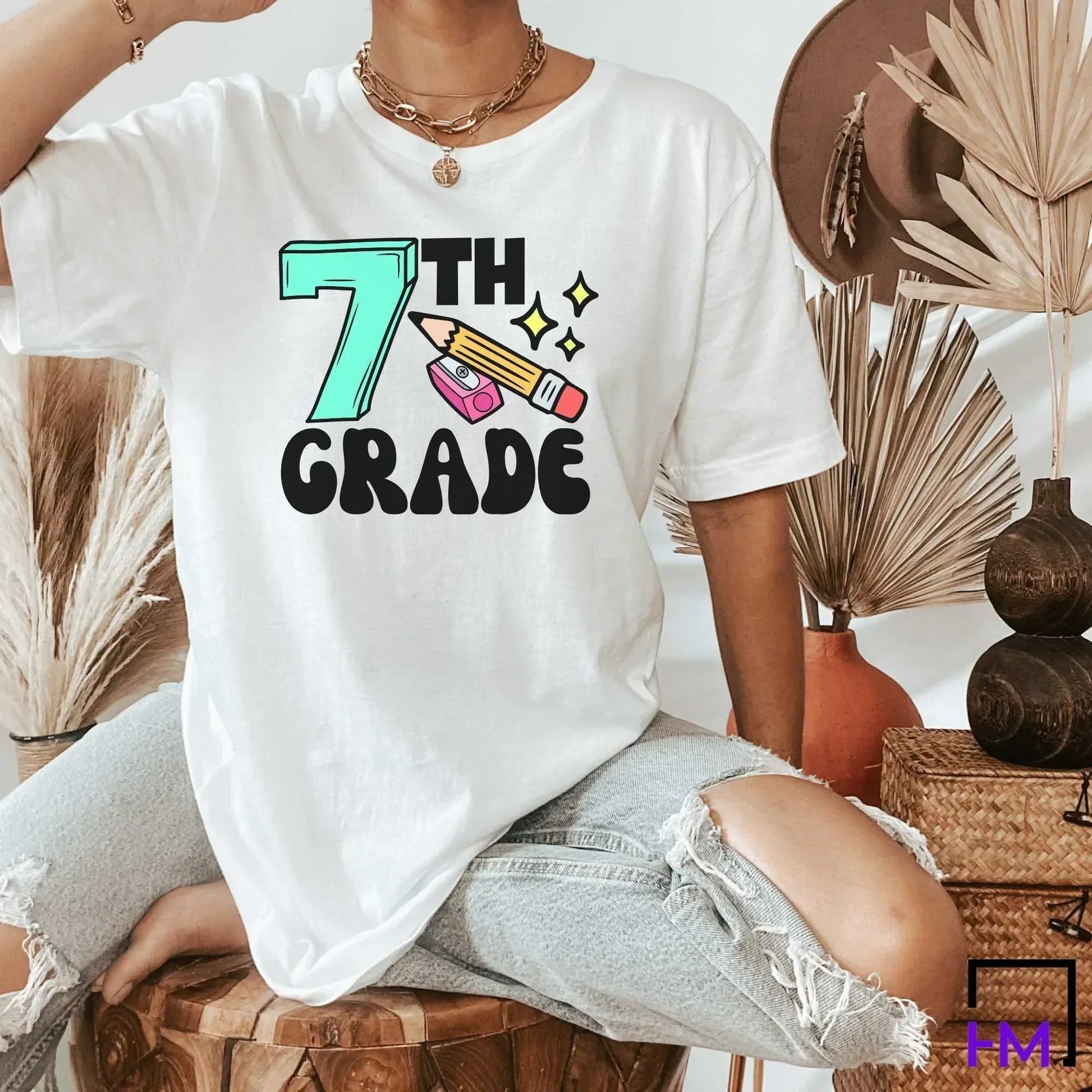 7th Grade Teacher Shirt, Great for New Teacher, Teacher Teams & Appreciation Gifts