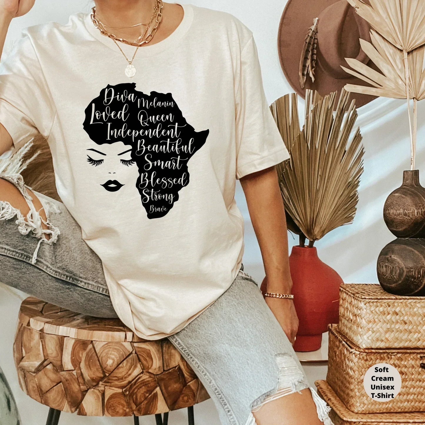 Afro Girl, BGM Shirt, Black Pride, Gift for Her, Female Empowerment Sweatshirt, Feminist Hoodie, Black Girl Magic, Juneteenth T-shirt HMDesignStudioUS