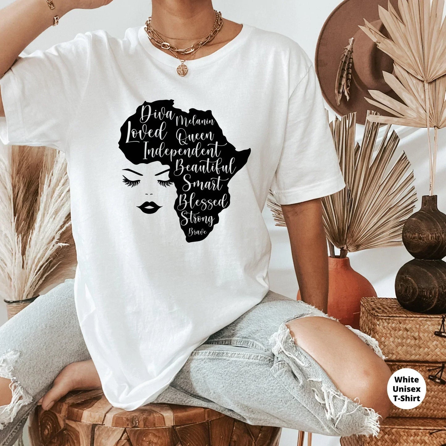 Afro Girl, BGM Shirt, Black Pride, Gift for Her, Female Empowerment Sweatshirt, Feminist Hoodie, Black Girl Magic, Juneteenth T-shirt HMDesignStudioUS