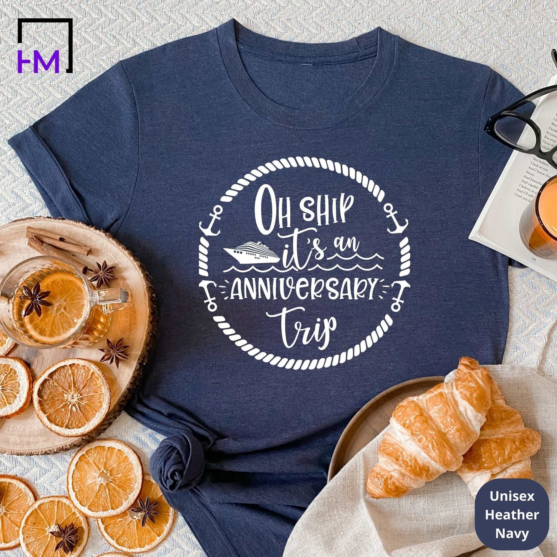 Anniversary Cruise T-Shirts HMDesignStudioUS