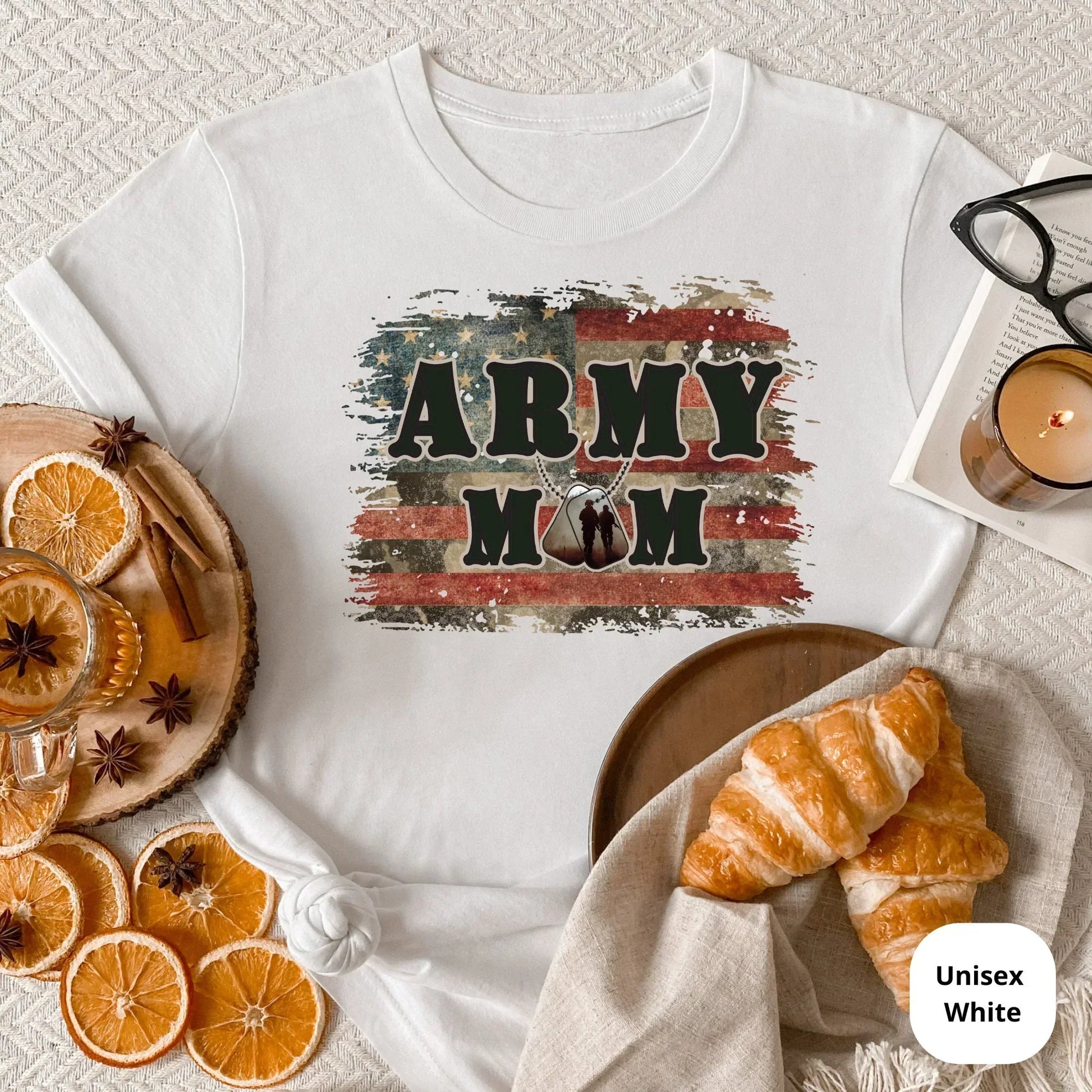 Army Mom Shirt, Military Mom Shirt, Military Wife Sweatshirt, Army Mom Gift, Air Force Mom, Support our troops, Marine Coast guard, Navy Mom