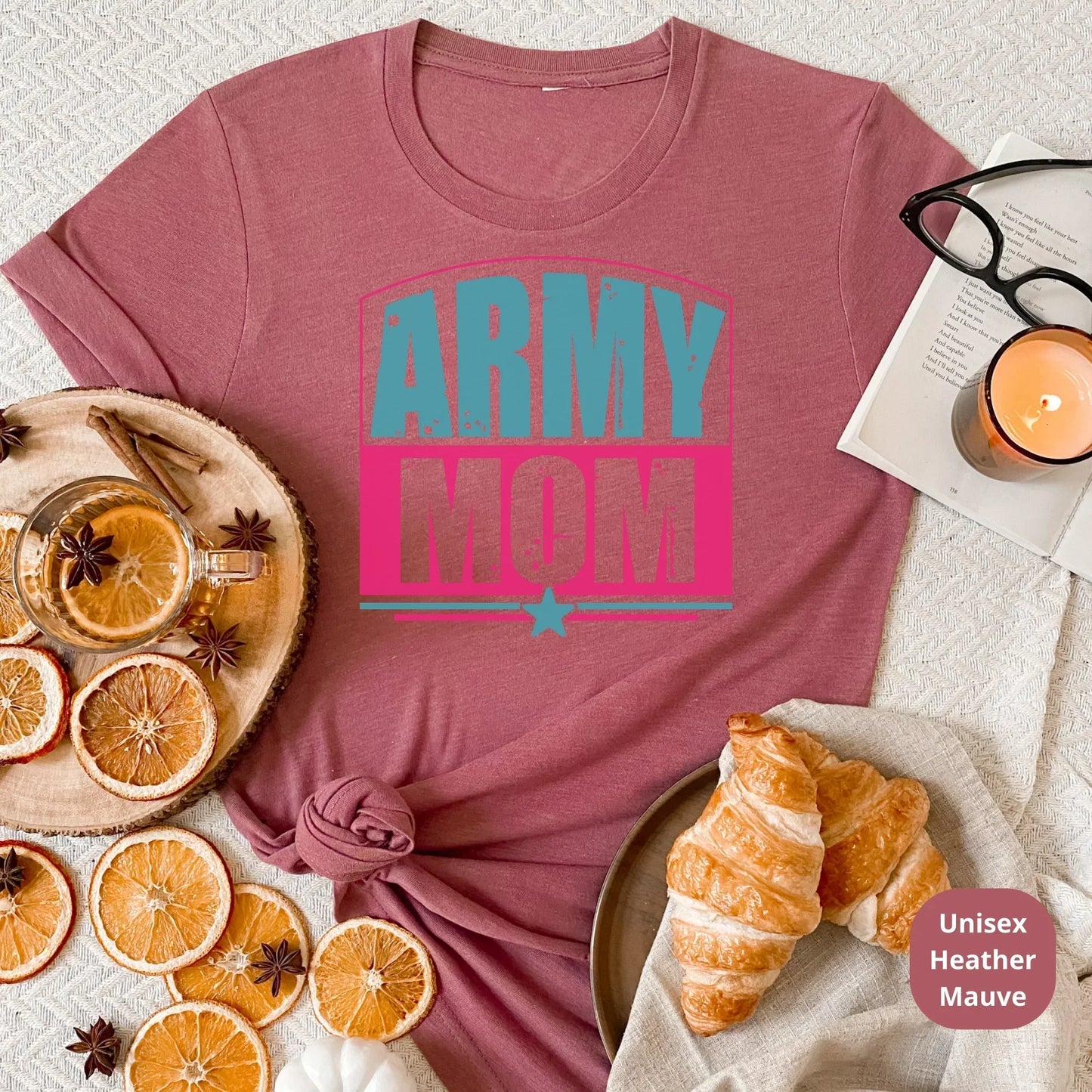 Army Mom Shirt, Mother's Day Gift for Military Mom