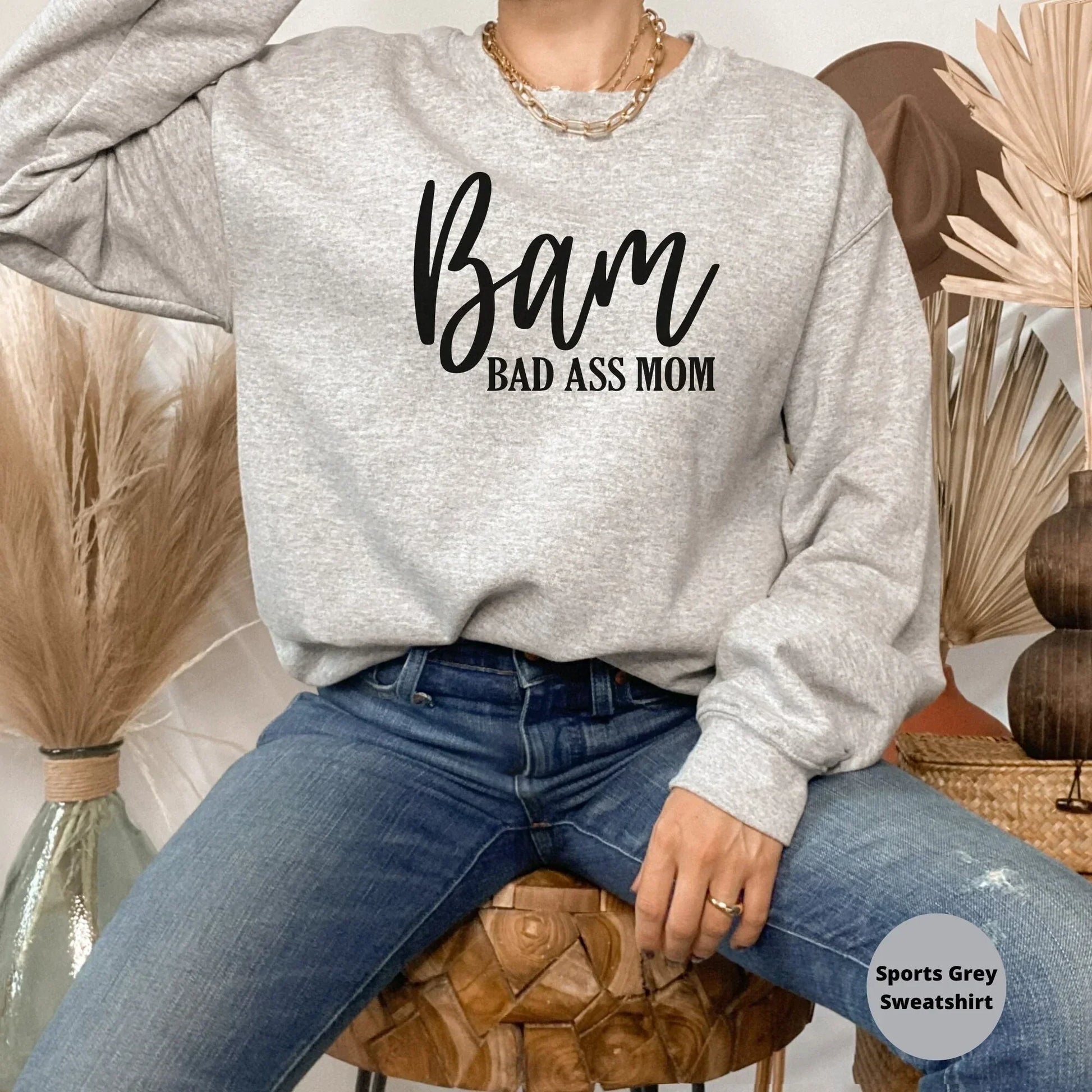 BAM - Bad Ass Mom Shirt, Mom Gift