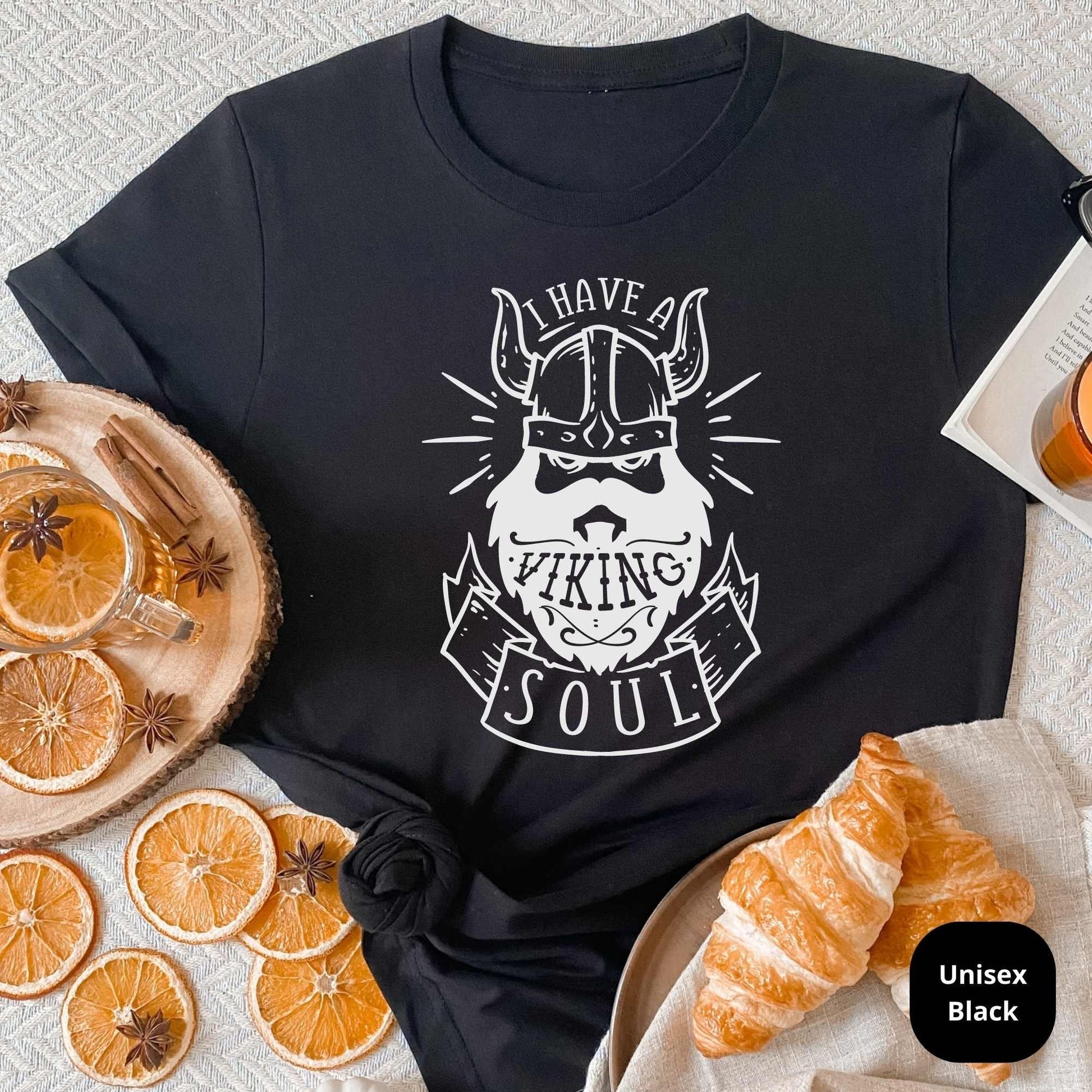 Beard Dad Shirt - Funny Big Beard Lover Shirt for New Dad  - Soon to Be Father Gift - Christmas Gift - Viking Soul - Birthday Gift for Dad HMDesignStudioUS