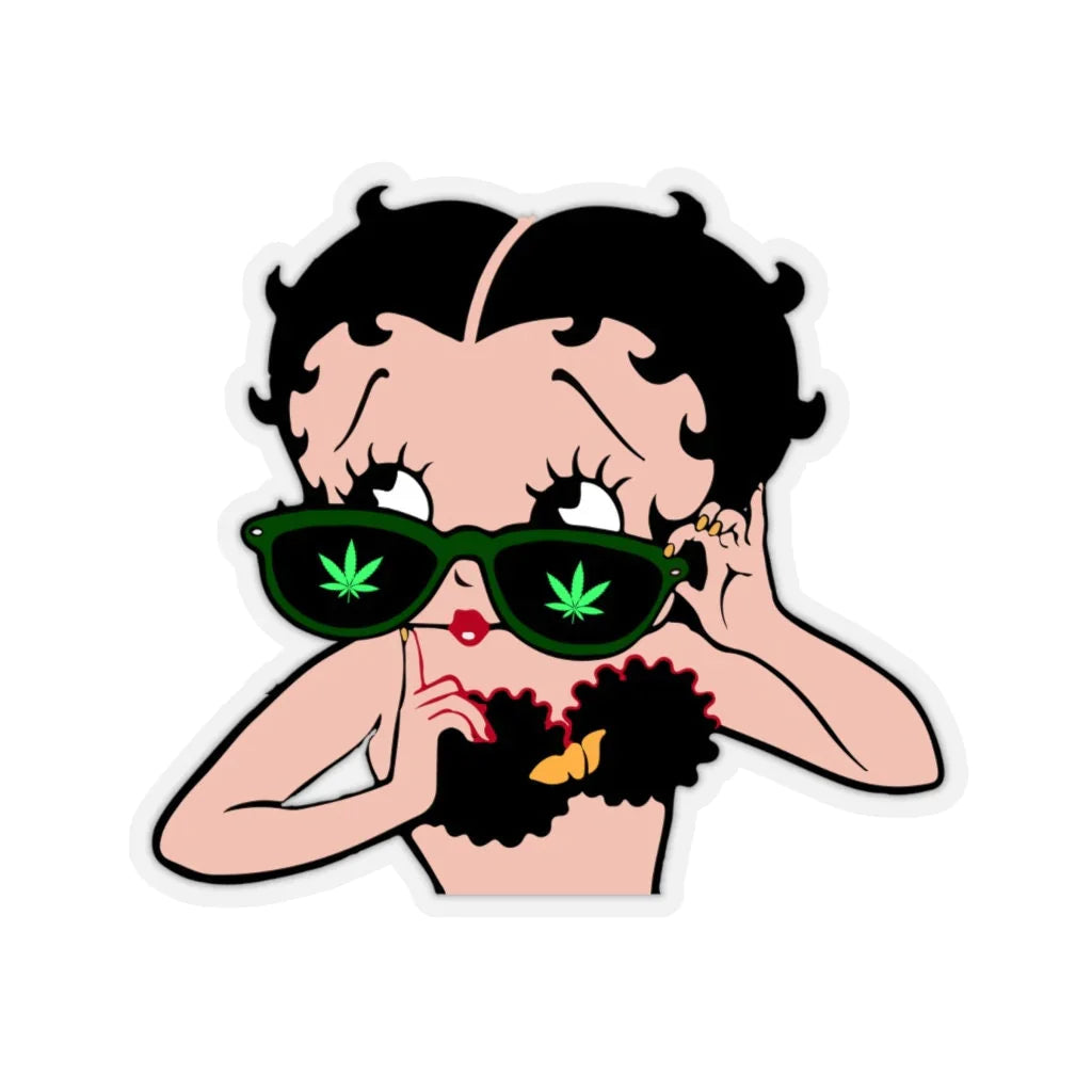 Betty Boop, Stoner Sticker HMDesignStudioUS