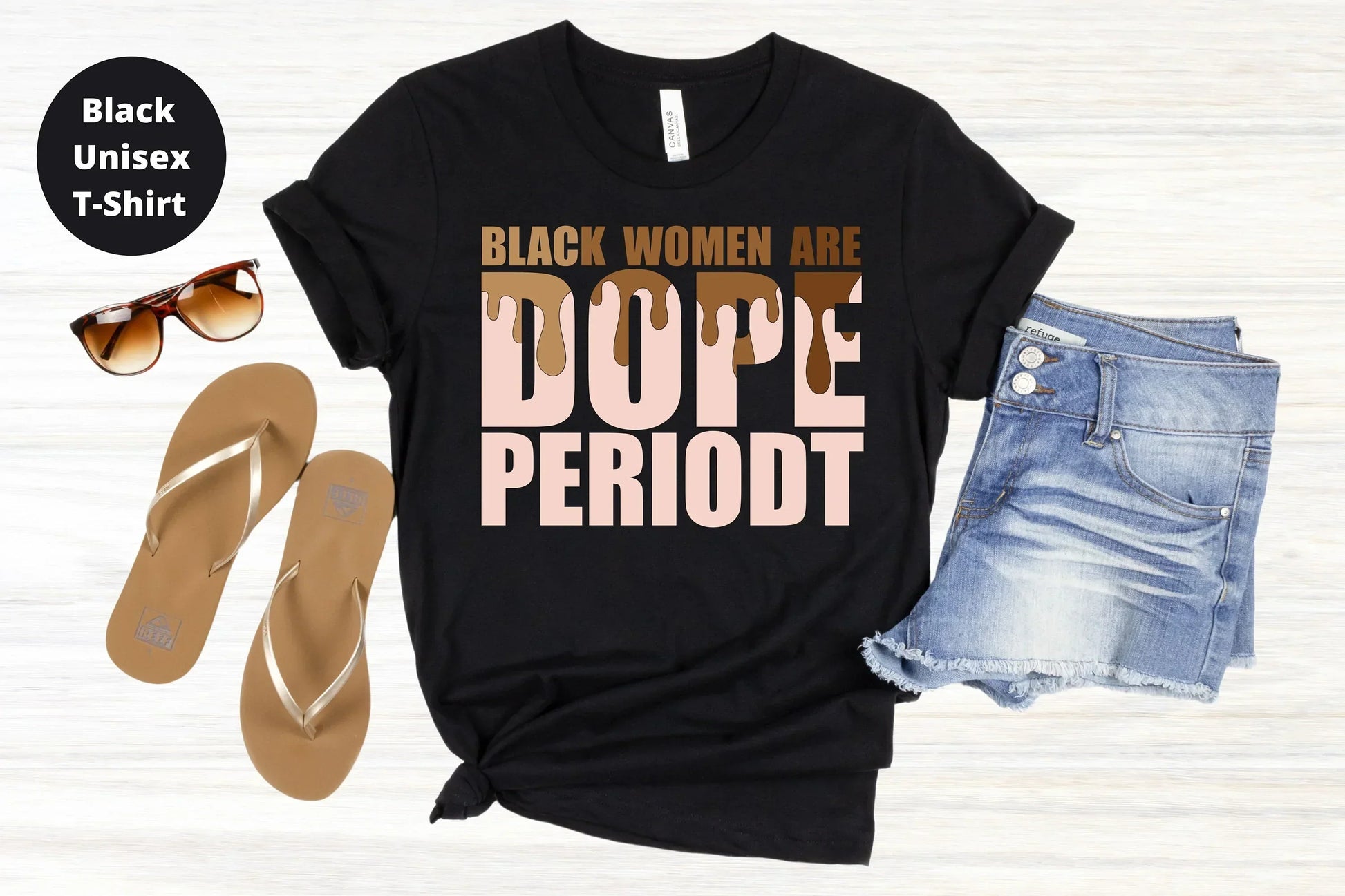 Black Women Shirt, Black Equality Shirt, Dope Black Women Shirt, Strong Black Women Gift, Afro Woman Shirt, African American Women Shirt HMDesignStudioUS