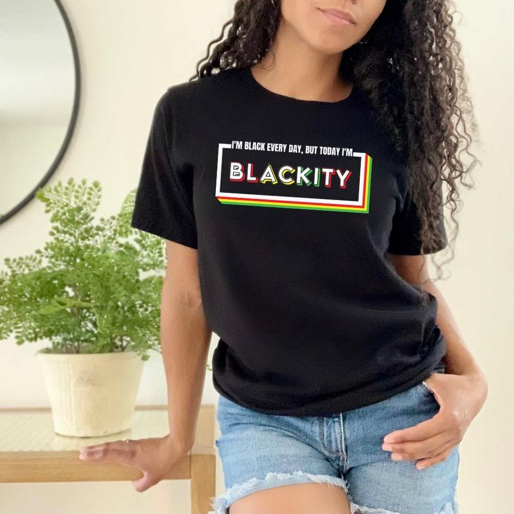 Blackity Juneteenth 1865 Black History Shirt