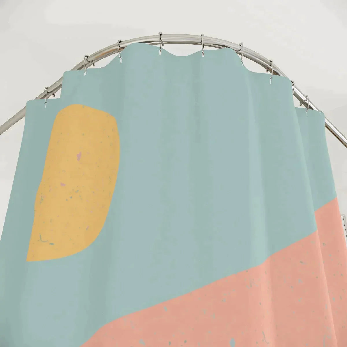 Boho Shower Curtain Bobo Scenic Shower Curtain, Cool Cute Bathroom Accessories, Groovy Retro Shower Curtain, Extra Long Shower Curtain