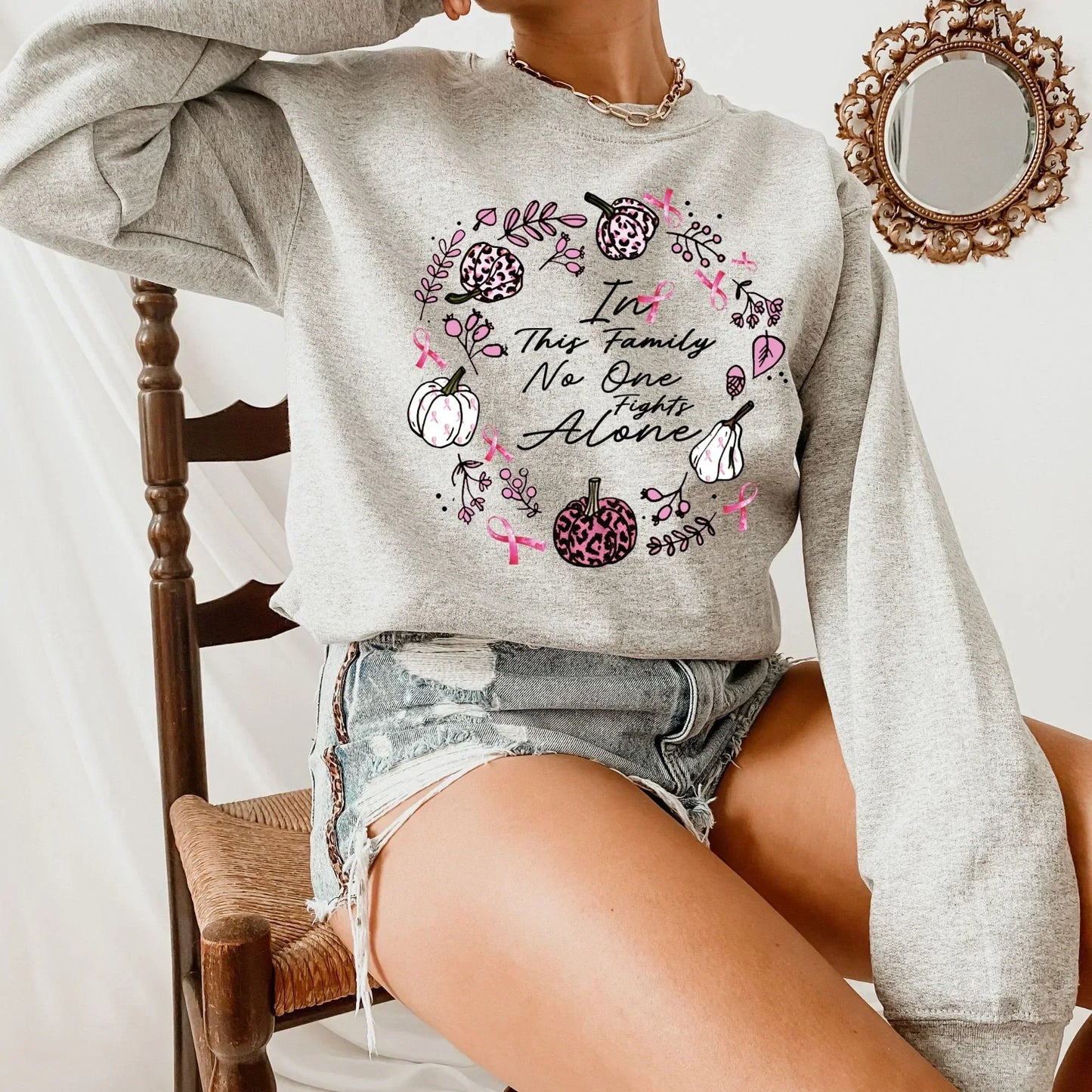 Breast Cancer Shirt, Never Give Up, Cancer Survivor Gifts, Stronger than Cancer Sweatshirt, Support Awareness Month, Pink Ribbon Hoodie