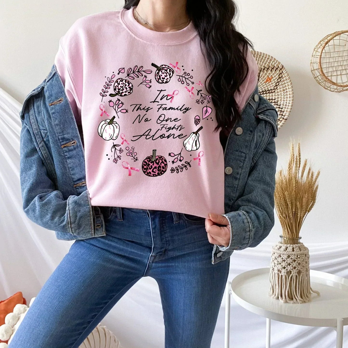 Breast Cancer Shirt, Never Give Up, Cancer Survivor Gifts, Stronger than Cancer Sweatshirt, Support Awareness Month, Pink Ribbon Hoodie HMDesignStudioUS
