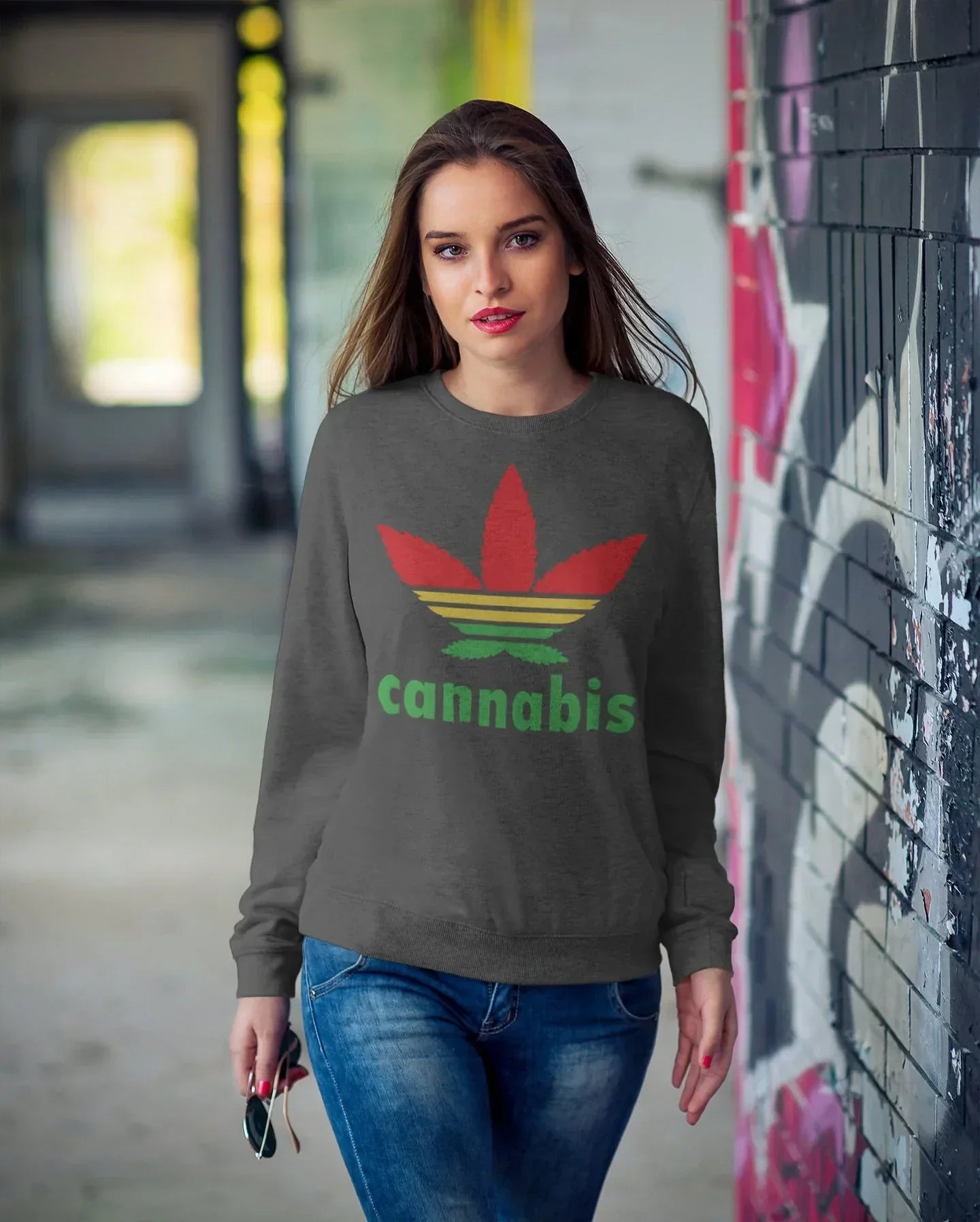 Cannabis Leaf Stoner Shirt HMDesignStudioUS